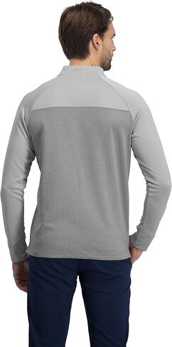 Three Sixty Six Golf Half Zip Pullover Men - Fleece Sweater Jacket - Mens Dry Fit Golf Shirts in Kuwait