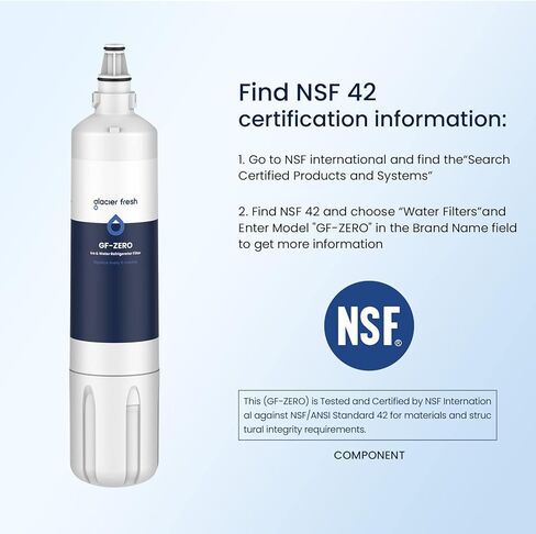 GLACIER FRESH 4204490 Water Filter Replacement for Sub-Zero 4204490, 4290510 Refrigerator Water Filter, 2 Pack in Saudi Arabia