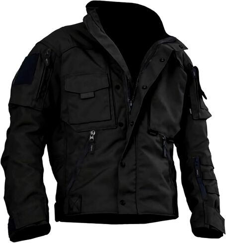VoLIta Waterproof Versatile Tactical Jackets for Men with 12 Pockets in Kuwait