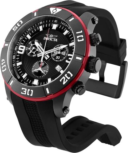 Invicta Men's 19825 Pro Diver Analog Display Swiss Quartz Black Watch in Saudi Arabia