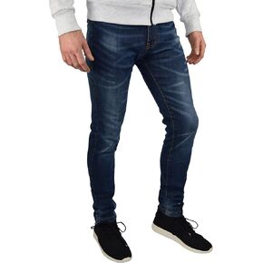 westAce Mens Slim Fit Stretch Jeans Comfy Fashionable Super Flex Denim Pants in Kuwait