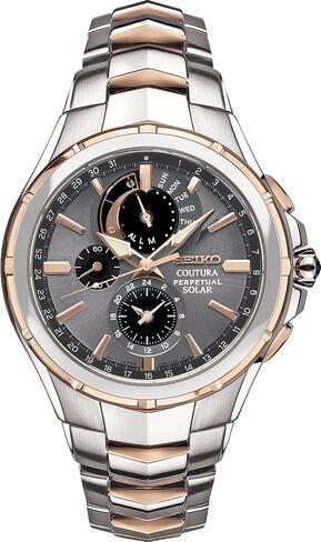 SEIKO Mens COUTURA SS/PGP Gray DIAL in Saudi Arabia