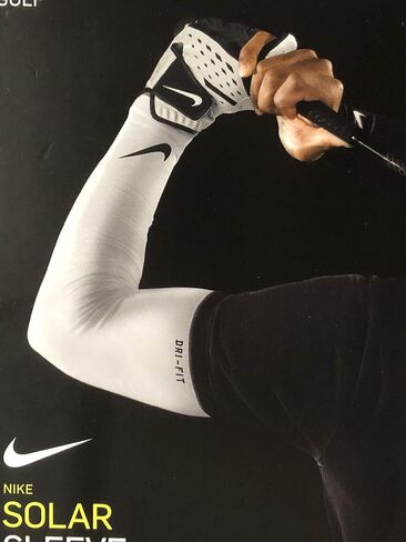 الأكمام الشمسية الجديدة من Nike مع تقنية DRI-FIT باللون الأبيض للرجال in Saudi Arabia
