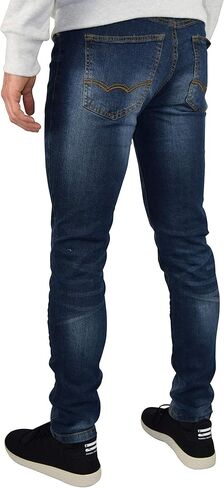 westAce Mens Slim Fit Stretch Jeans Comfy Fashionable Super Flex Denim Pants in Kuwait