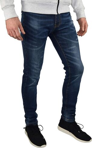 westAce Mens Slim Fit Stretch Jeans Comfy Fashionable Super Flex Denim Pants in Kuwait