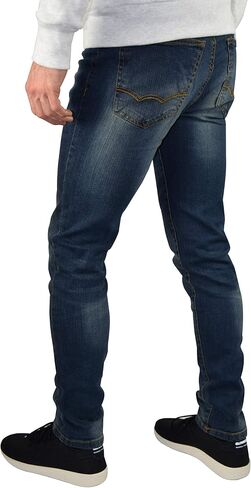 westAce Mens Slim Fit Stretch Jeans Comfy Fashionable Super Flex Denim Pants in Kuwait