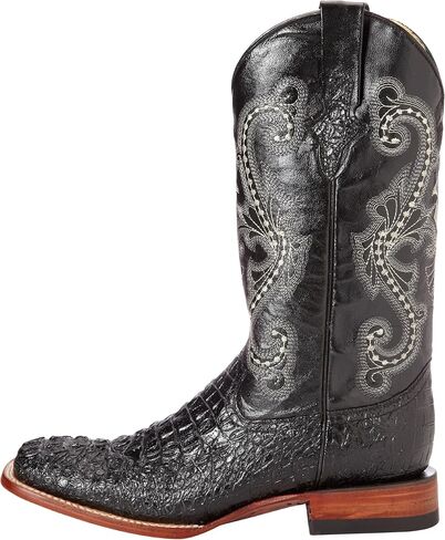 Ferrini Men's Print Crocodile S-Toe Western Boot in Kuwait