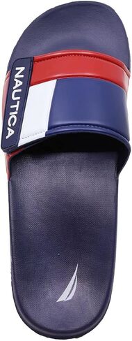 Nautica Men's Athletic Slide, Adjustable Straps Comfort Sandal in Kuwait