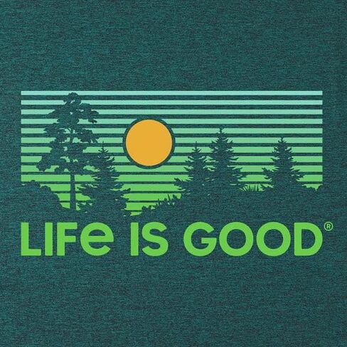 Life is Good Men's Active Tee in Saudi Arabia