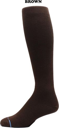 Dr. Motion 4 Pairs Men's Therapeutic Graduated Support Compression Knee High Socks Best For Everyday in Saudi Arabia