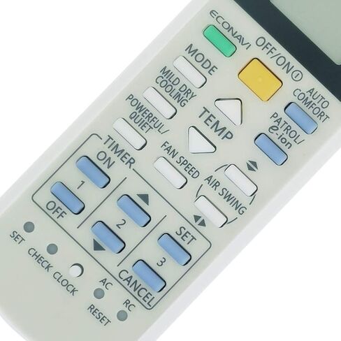 Replacement for Panasonic Air Conditioner Remote Control A75C3580 CWA75C3580 in Saudi Arabia