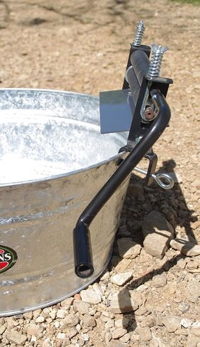 Wisemen Trading Hand Wringer Black and Stainless Steel (Black) Proudly 100% Made in USA in Kuwait