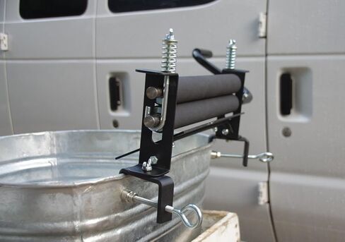 Wisemen Trading Hand Wringer Black and Stainless Steel (Black) Proudly 100% Made in USA in Kuwait