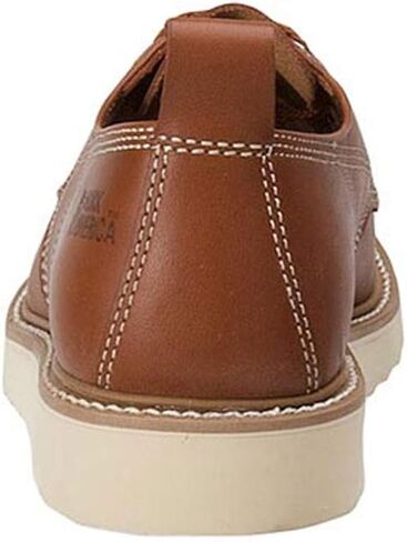 Work America Mens Crepe Wedged Sole Work Oxford in Kuwait