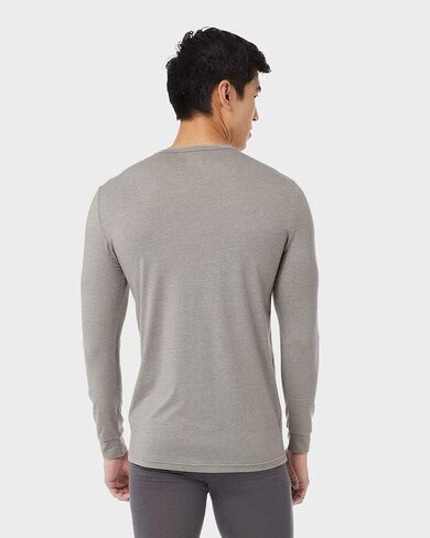 32 DEGREES Men's Lightweight Baselayer Crew Top | Long Sleeve | Form Fitting | 4-Way Stretch | Thermal in Saudi Arabia