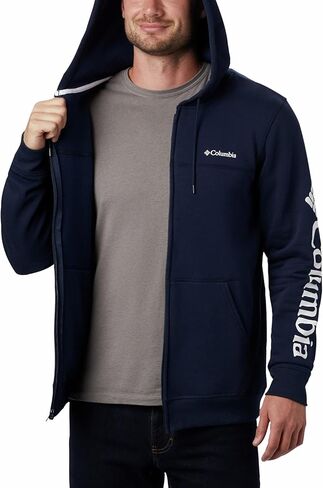 شعار Columbia للرجال من الصوف بسحاب كامل M شعار Columbia Fleece FZ in Kuwait