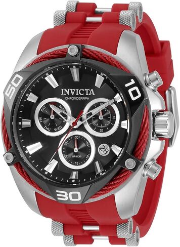 Invicta Bolt Chronograph Quartz Black Dial Men's Watch 31310 in Saudi Arabia