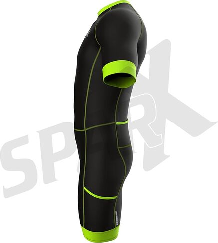 Sparx Men Trisuit Competitor Triathlon Short Sleeve Aero Tri Suit Triathlon Suit in Kuwait