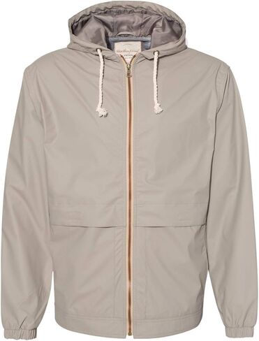 Weatherproof Vintage Hooded Rain Jacket M Khaki in Saudi Arabia