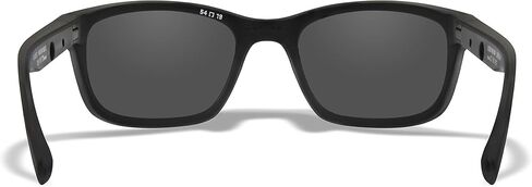 Wiley X Helix Sunglasses, Safety Glasses for Men and Women, UV Eye Protection for Shooting, Fishing, Biking, and Extreme Sports, Matte Black Frames, Smoke Grey Tinted Lenses in Saudi Arabia