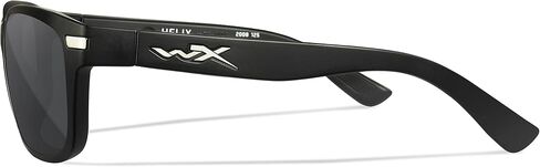 Wiley X Helix Sunglasses, Safety Glasses for Men and Women, UV Eye Protection for Shooting, Fishing, Biking, and Extreme Sports, Matte Black Frames, Smoke Grey Tinted Lenses in Saudi Arabia