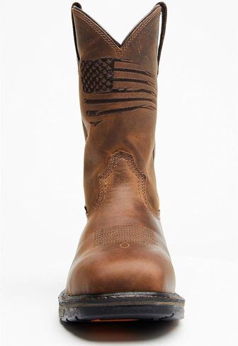ARIAT Men's Liberty 11" Workhog Western Work Boot Broad Square Toe - 10034683 in Saudi Arabia