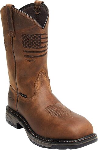 ARIAT Men's Liberty 11" Workhog Western Work Boot Broad Square Toe - 10034683 in Saudi Arabia