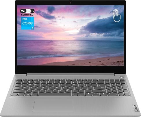 Lenovo Ideapad 3 Laptop, 15.6" HD Touchscreen, Intel Core i3-1115G4 Processor, 20GB RAM, 512GB SSD, HDMI, Webcam, Wi-Fi 6, Bluetooth, Windows 11 Home, Grey in Kuwait