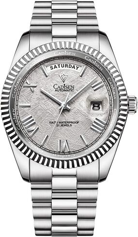 CADISEN Men Automatic Mechanical Watch Business Waterproof MIYOTA 8285 Movement Mens Wristwatch in Saudi Arabia
