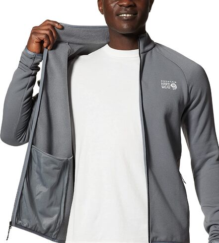 Mountain Hardwear Men's Polartec Power Stretch Pro Jacket for Climbing and Backpacking | Insulated and Moisture-Wicking in Saudi Arabia