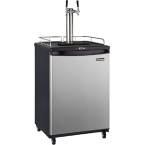 Kegco Keg Dispenser, Single Faucet, Black