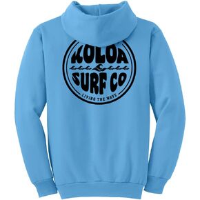 Koloa Surf Men's Times Logo Heavyweight Pullover Hoodies in XS-5XL in Saudi Arabia