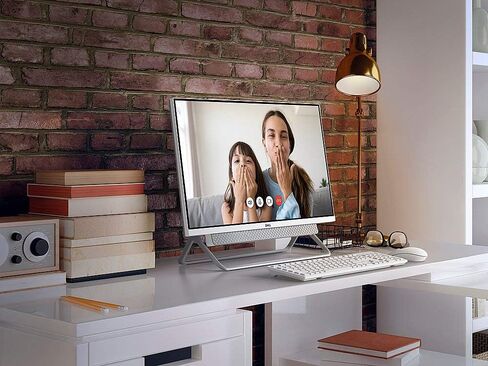Dell Inspiron 7000 7700 AIO, 27-inch FHD Infinity Touch All in One Desktop, Intel Core i7-1165G7, 16GB RAM, 1TB HDD + 512GB SSD, GeForce MX330, Pop-up Webcam, Windows 10 Home - Silver (Latest Model) in Saudi Arabia