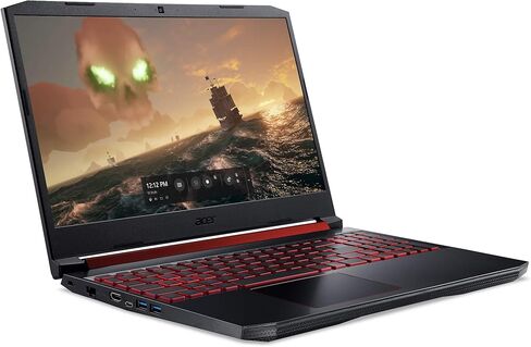 ايسر لابتوب العاب نيترو 5 2022، شاشة 15.6 انش FHD 144Hz IPS، AMD رايزن 5 5600H (حتى 4.2GHz)، نفيديا جيفورس RTX 3060، 8GB DDR4 RAM، 512GB PCle NVMe SSD، ويندوز 11 هوم، سيفسفي in Saudi Arabia