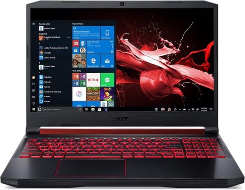 ايسر لابتوب العاب نيترو 5 2022، شاشة 15.6 انش FHD 144Hz IPS، AMD رايزن 5 5600H (حتى 4.2GHz)، نفيديا جيفورس RTX 3060، 8GB DDR4 RAM، 512GB PCle NVMe SSD، ويندوز 11 هوم، سيفسفي in Saudi Arabia