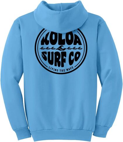Koloa Surf Men's Times Logo Heavyweight Pullover Hoodies in XS-5XL in Saudi Arabia