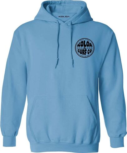 Koloa Surf Men's Times Logo Heavyweight Pullover Hoodies in XS-5XL in Saudi Arabia