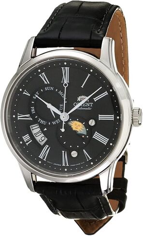 Orient Sun and Moon Automatic Black Dial Men's Watch RA-AK0010B10B in Saudi Arabia