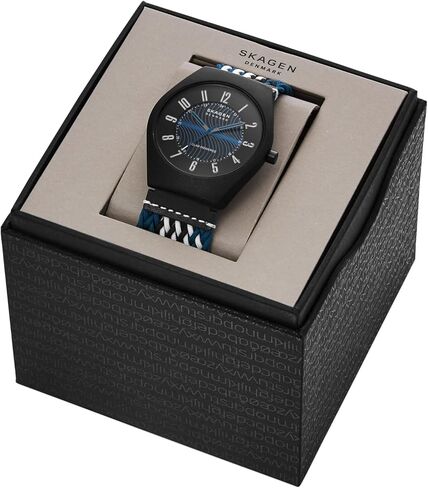 Skagen Grenen Solar-Powered Watch with Leather or Steel Mesh Band in Saudi Arabia