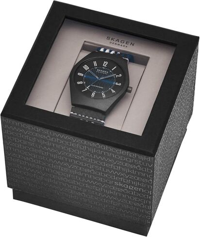 Skagen Grenen Solar-Powered Watch with Leather or Steel Mesh Band in Saudi Arabia