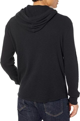 Lucky Brand Men's Long Sleeve Cotton Thermal Hoodie in Saudi Arabia