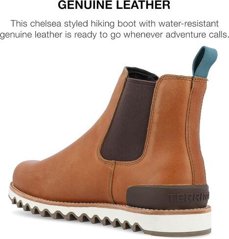 Territory Mens Yellowstone Chelsea Boots with EVA Rubber Sole and Tru Comfort Foam Footbed in Kuwait