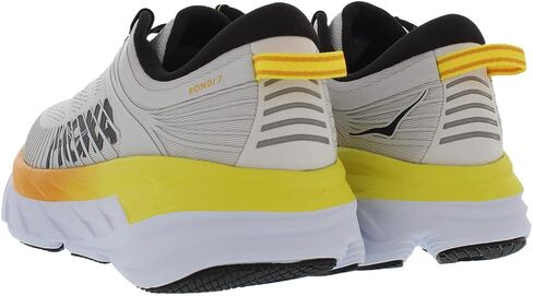 HOKA ONE ONE Bondi 7 Mens Shoes Size 11, Color: Nimbus Cloud/Radiant Yellow in Saudi Arabia