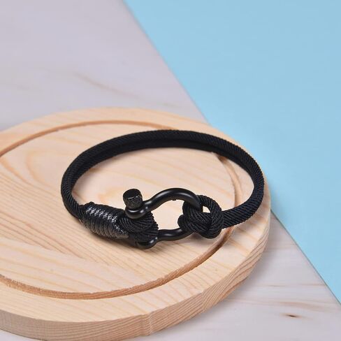 XiaoMtou Morse Code Bracelet for Women Mens Beaded Crystal Bracelets Meditation Tiger Eye Lava Stone Charms with Gift Card Adjustable Cord Jewelry in Saudi Arabia