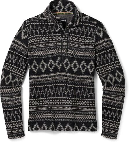 Smartwool Men's Hudson Trail Merino Wool Fleece Half Zip Jacket (Regular Fit) in Kuwait