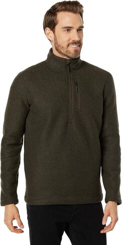 Smartwool Men's Hudson Trail Merino Wool Fleece Half Zip Jacket (Regular Fit) in Kuwait