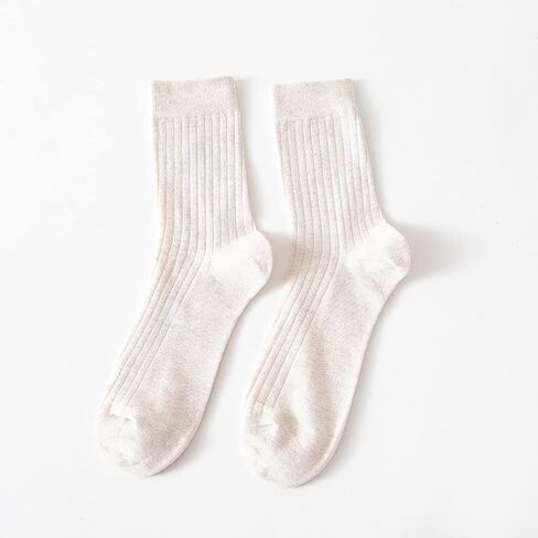 Hidden Piece Men's Classic Casual Cotton Socks - 5 Pairs in Black, White, Dark Grey, Light Grey, Brown (CMAXISNCS15) in Saudi Arabia