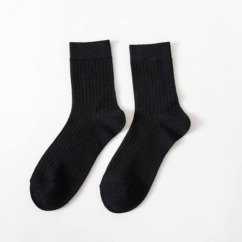 Hidden Piece Men's Classic Casual Cotton Socks - 5 Pairs in Black, White, Dark Grey, Light Grey, Brown (CMAXISNCS15) in Saudi Arabia