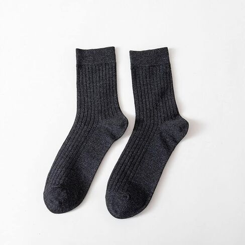 Hidden Piece Men's Classic Casual Cotton Socks - 5 Pairs in Black, White, Dark Grey, Light Grey, Brown (CMAXISNCS15) in Saudi Arabia