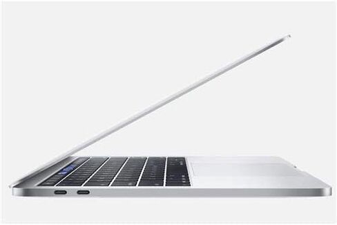 Mid 2018 Apple MacBook Pro Touch Bar with 2.7GHz Quad-Core Intel Core i7 (13.3 inches, 16GB RAM, 512GB SSD) Silver (Renewed) in Kuwait